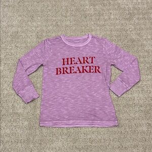 J.Crew Crewcuts Kids Heart Breaker Long Sleeve Shirt